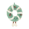 Cargar la imagen en la vista de la galería, Amuseables Pinecone Wreath de Jellycat · Corona de piñas