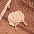 Cargar la imagen en la vista de la galería, Juego de tenis de madera