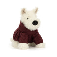 Charger l'image dans la visionneuse de la galerie, Jellycat Munro Scottie Dog Winter Jumper Outfit