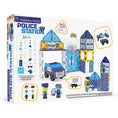 Cargar la imagen en la vista de la galería, MAGNA-T Police Station Set 35 pcs