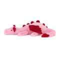 Load image into Gallery viewer, Dragón rosa Jellycat. Edición especial San Valentín. Heart Dragon Jellycat.