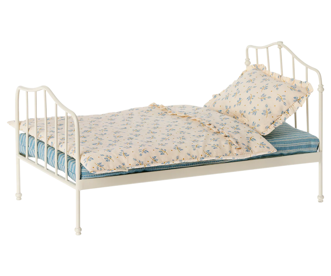 Cama en miniatura, Mini - Azul Maileg