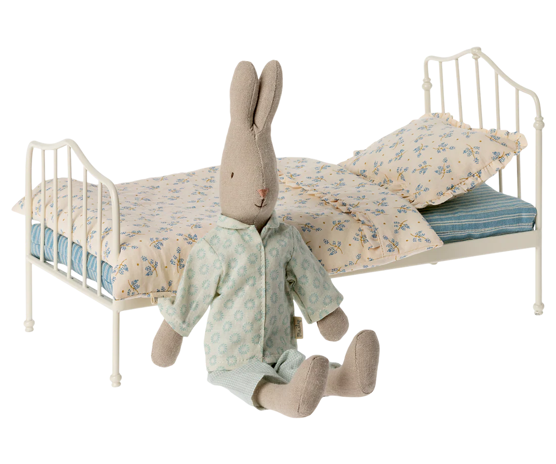 Cama en miniatura, Mini - Azul Maileg