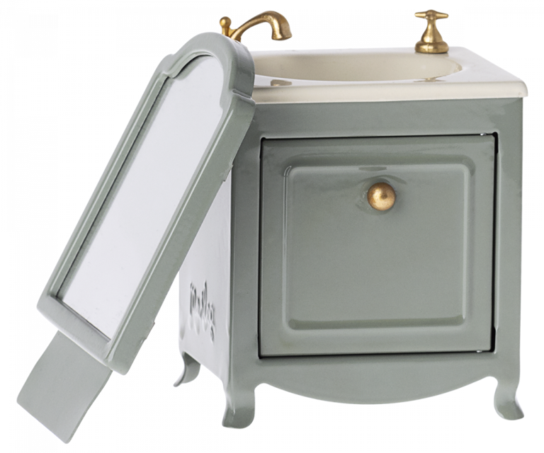 Lavabo aparador con espejo ratón