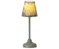 Load image into Gallery viewer, Vintage mint flower lamp
