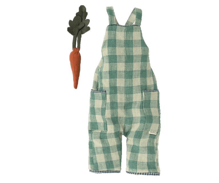 Conejo Talla 3 peto cuadros vichy