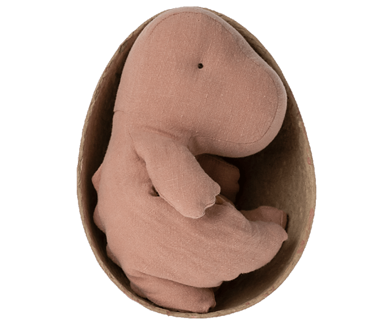 Gantosaurio en huevo Pequeño Rosa
