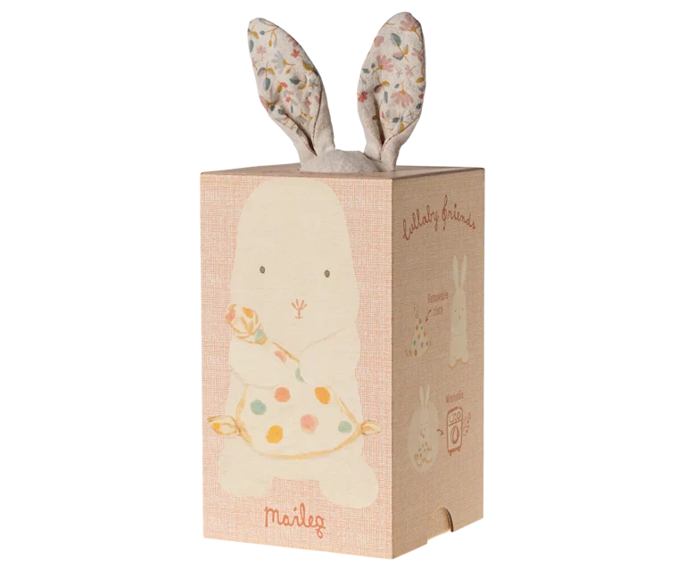 Muñecos/doudou musicales de tela de Lino