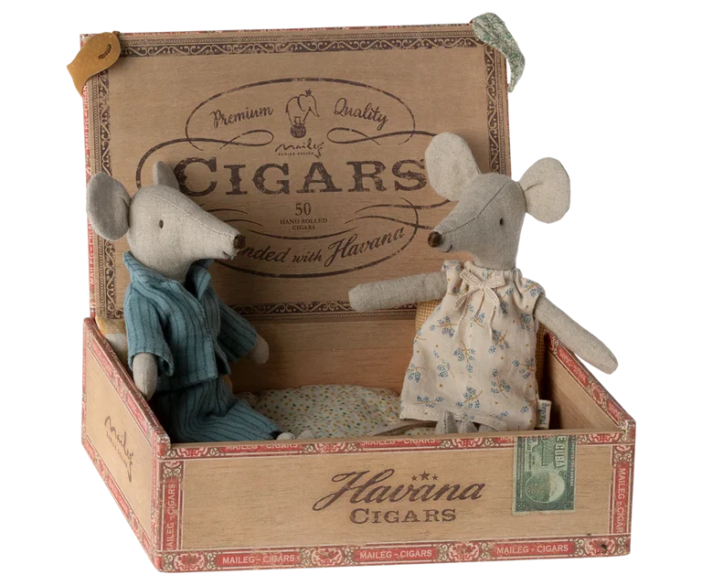 Papás en caja de puros