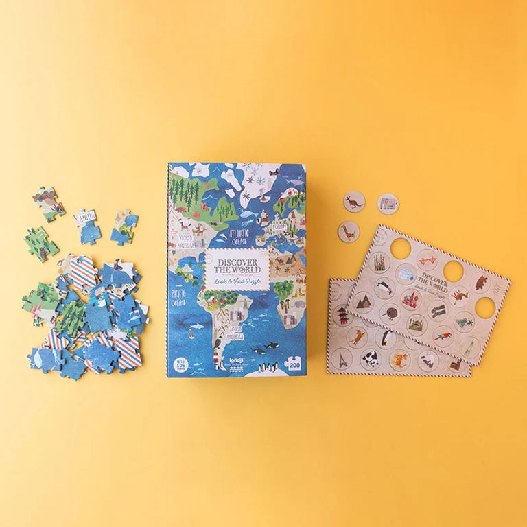 Puzzle 'Descubre el Mundo'