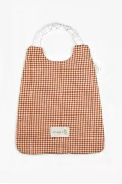 Babero Vichy - Servilleta con elástico