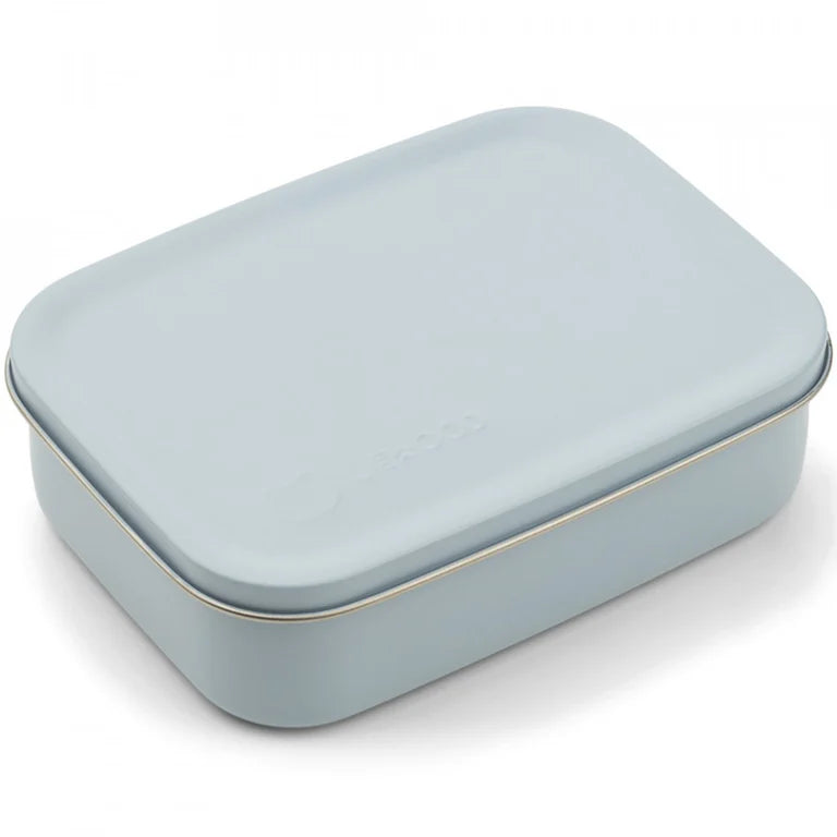 Fiambrera con compartimentos de acero inoxidable