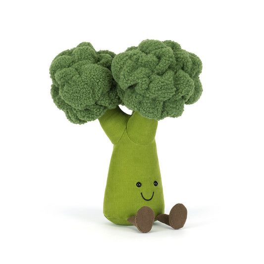 Peluche brocolí Jellycat. Amuseables Broccoli de Jellycat