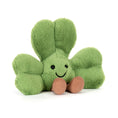 Load image into Gallery viewer, Trebol de peluche Jellycat. Amuseables Siofra Shamrock Jellycat.
