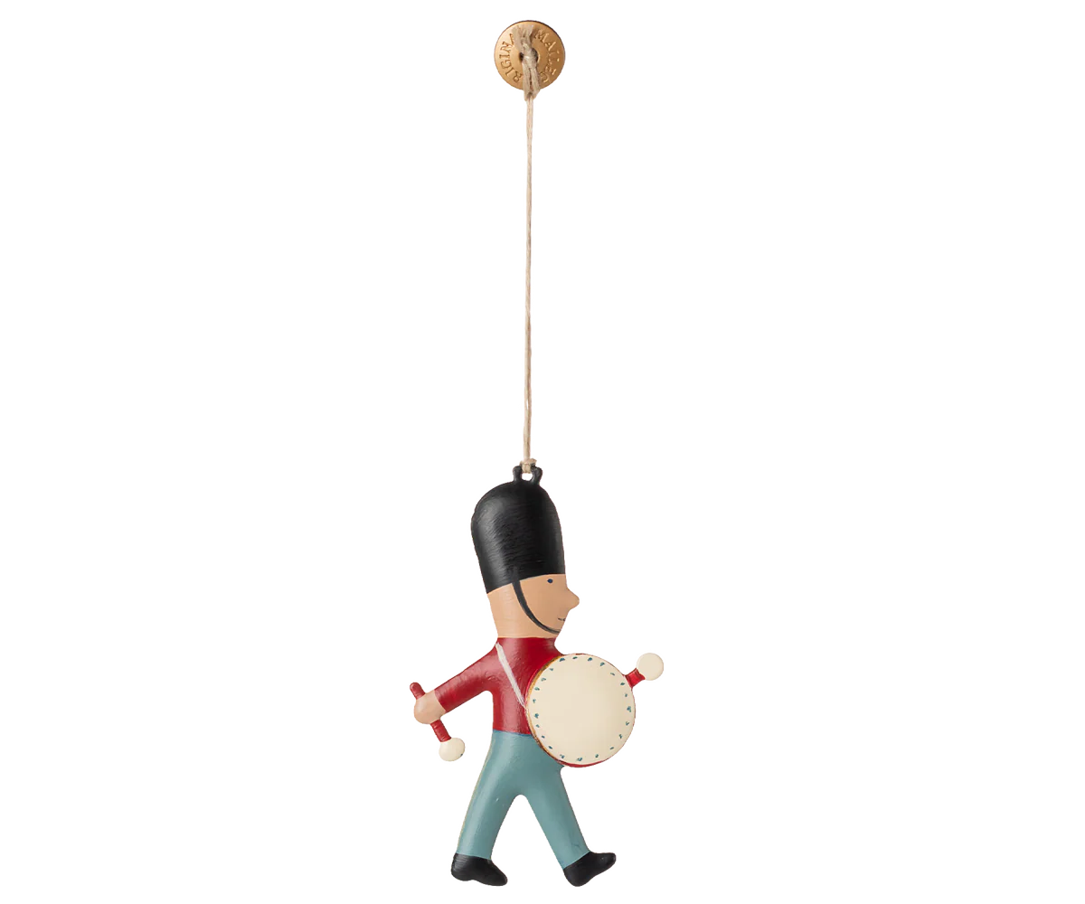 Adorno navideño tamborilero