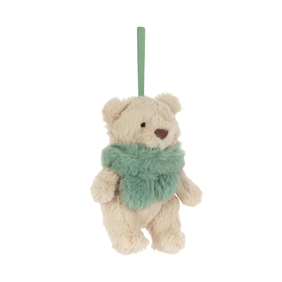 Bartholomew Bear Winter Warmer Decoration de Jellycat