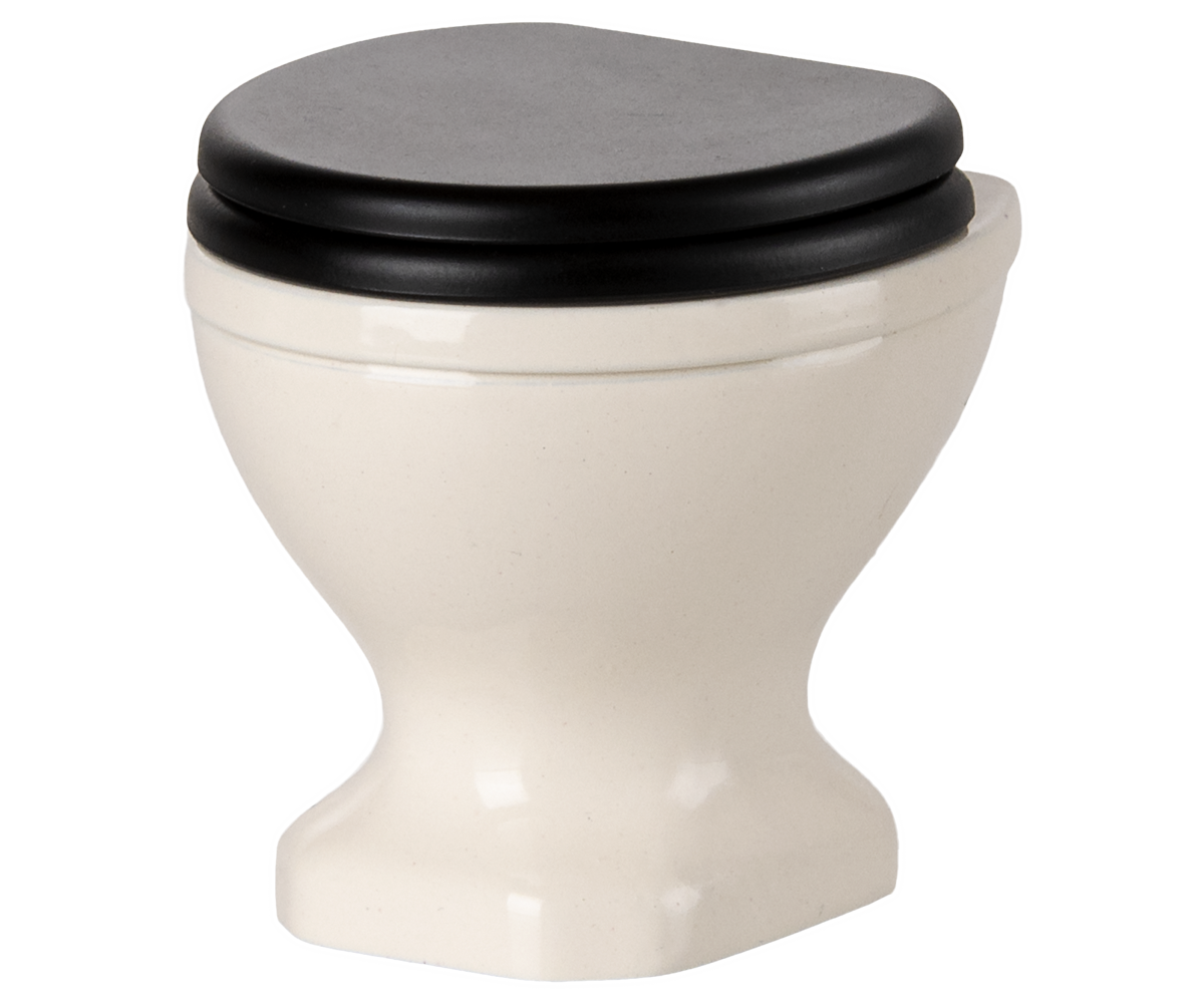 WC blanco roto Maileg - accesorio para la casa de ratones