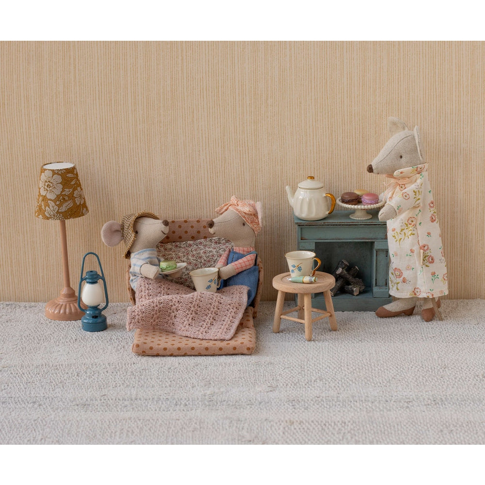 Sofá Cama Ratón Lunares Maileg - Accesorio Casa de Ratones