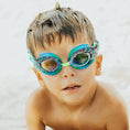 Load image into Gallery viewer, Gafas de buceo Finley Betta Blue Green
