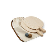 Juego de tenis de madera