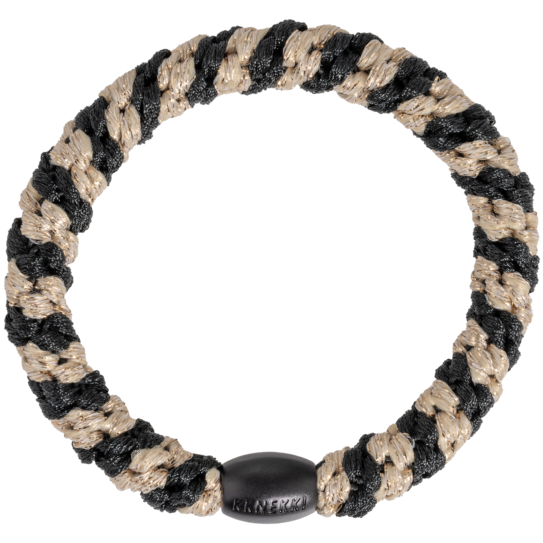 Goma de pelo-pulsera gruesa glitter