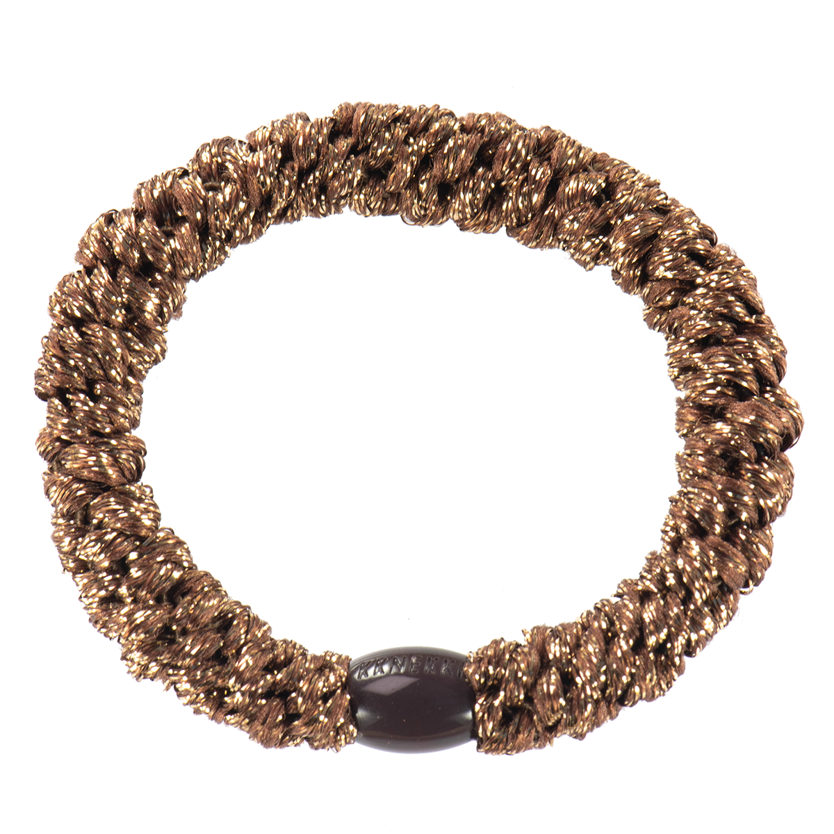 Goma de pelo-pulsera gruesa glitter