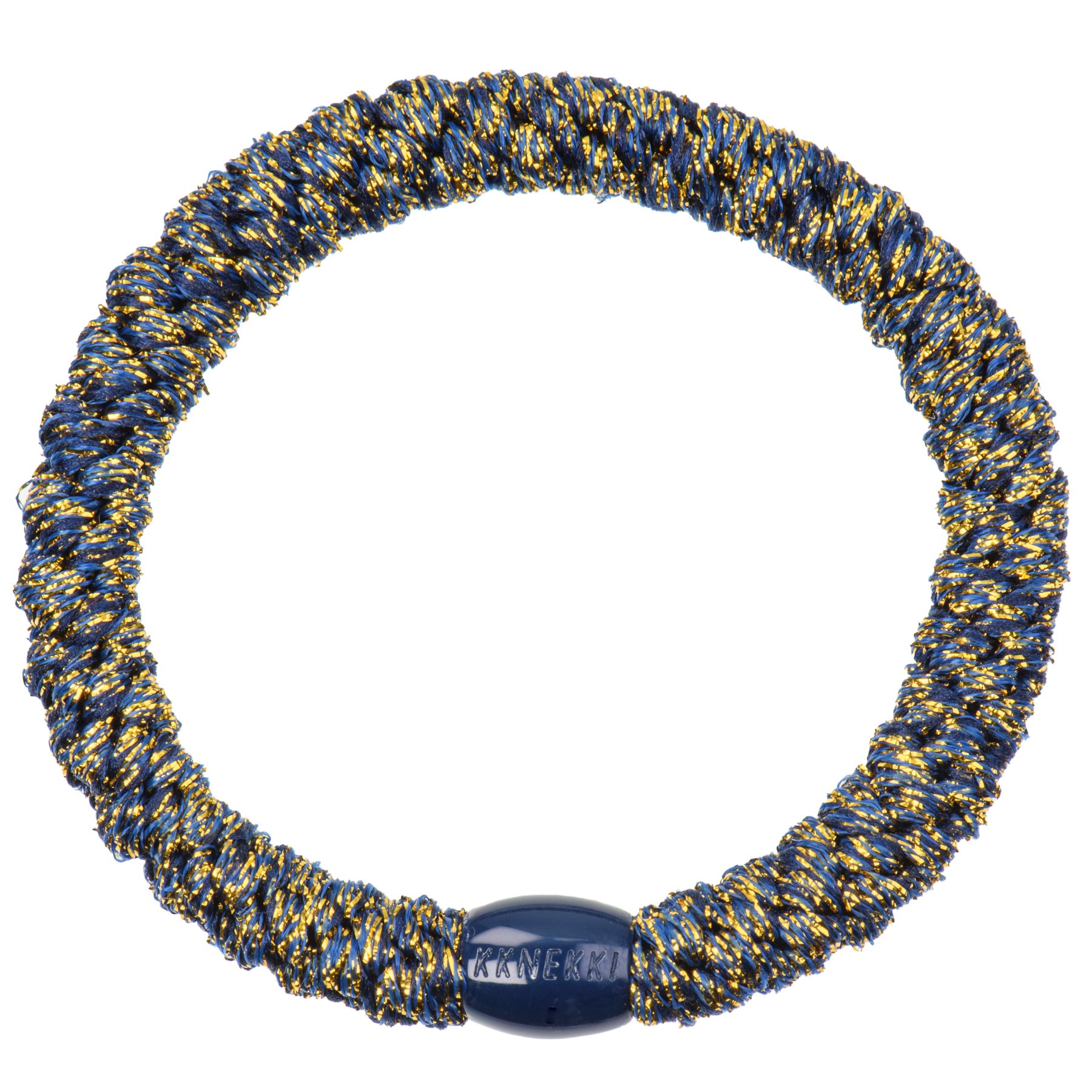 Goma de pelo-pulsera gruesa glitter