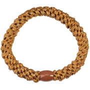 Goma de pelo-pulsera gruesa glitter