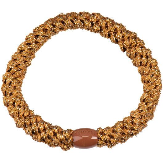 Goma de pelo-pulsera gruesa glitter