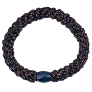 Goma de pelo-pulsera gruesa glitter