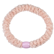 Goma de pelo-pulsera gruesa de terciopelo Kknekki