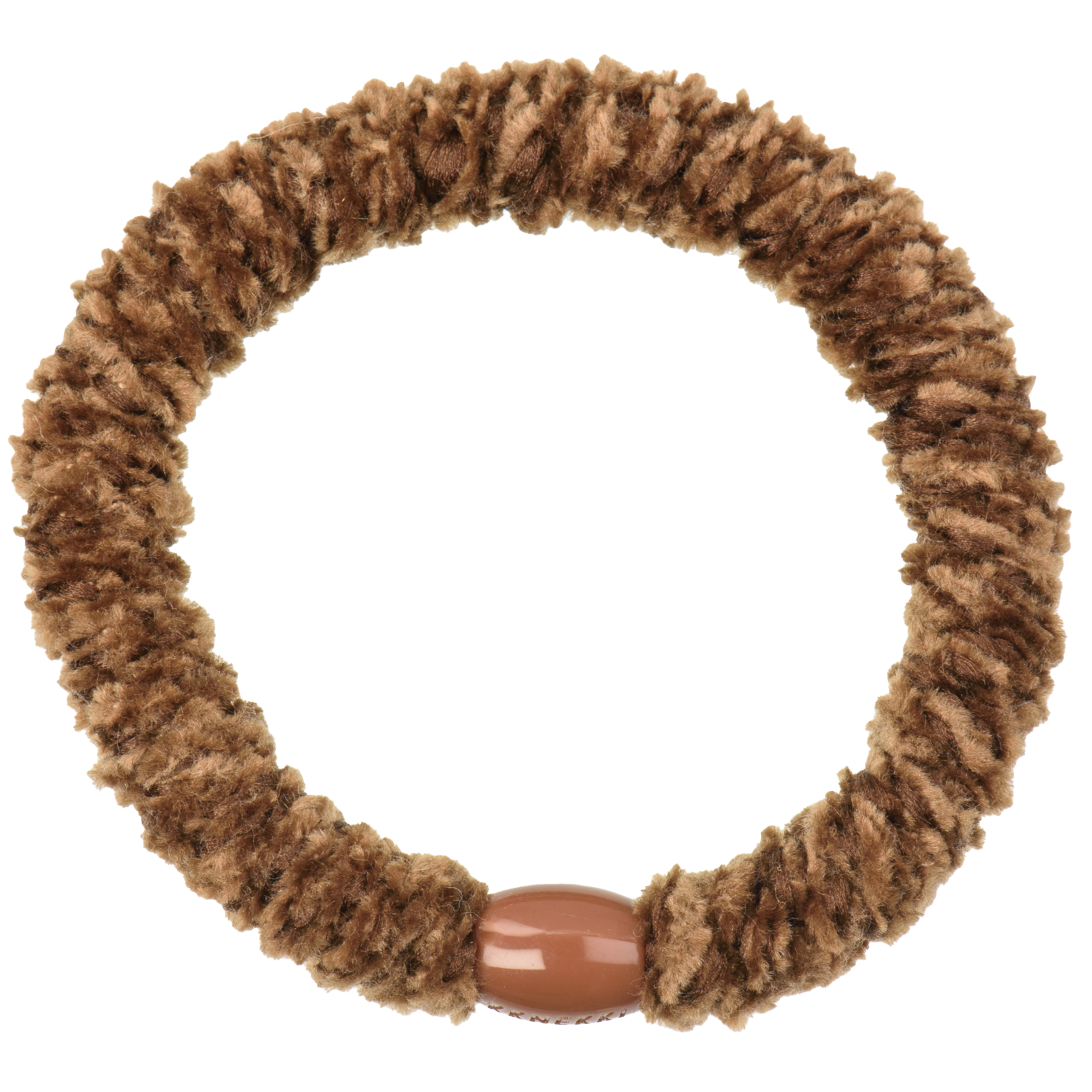 Goma de pelo-pulsera gruesa de terciopelo Kknekki