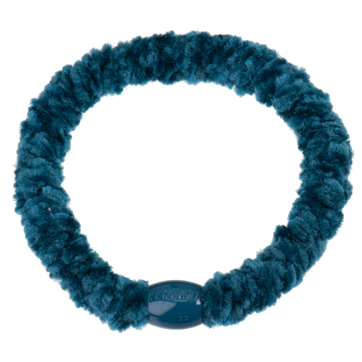 Goma de pelo-pulsera gruesa de terciopelo Kknekki