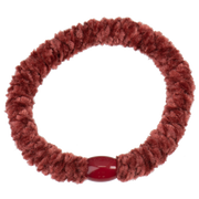 Goma de pelo-pulsera gruesa de terciopelo Kknekki