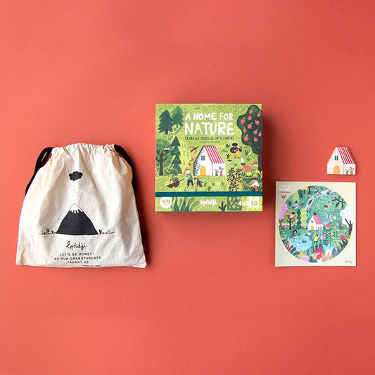 Puzzle A Home from Nature