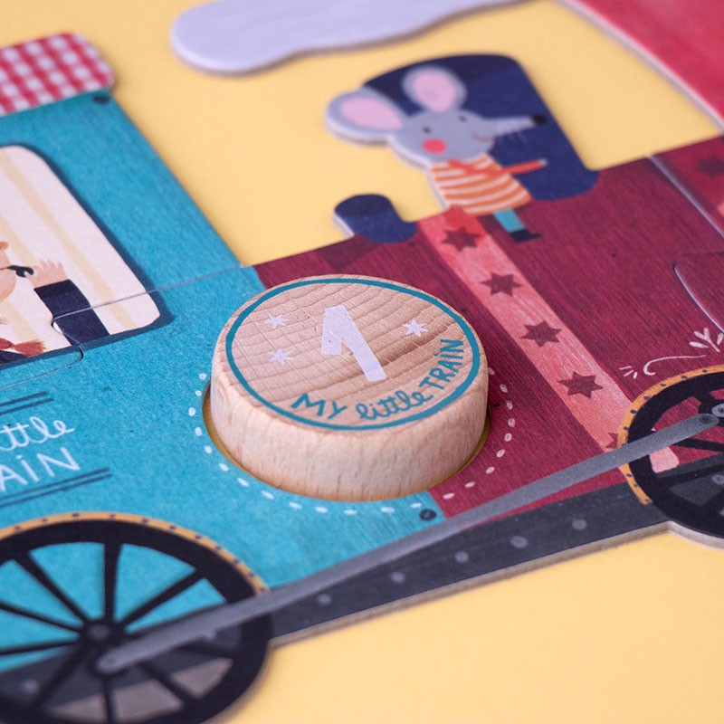 Puzzle My little train