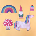 Cargar la imagen en la vista de la galería, Puzzle Happy Birthday Unicorn
