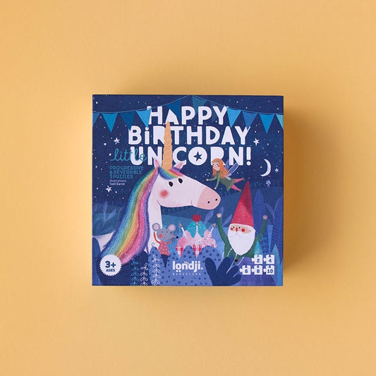 Puzzle Happy Birthday Unicorn