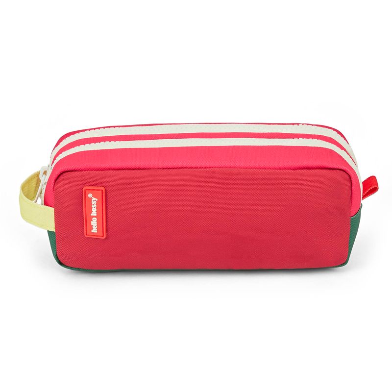 Estuche escolar doble compartimento Mini Sky Pop amarillo