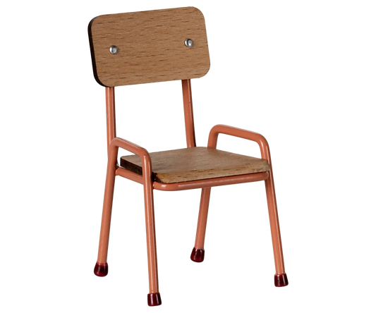 Silla ratón Maileg color coral