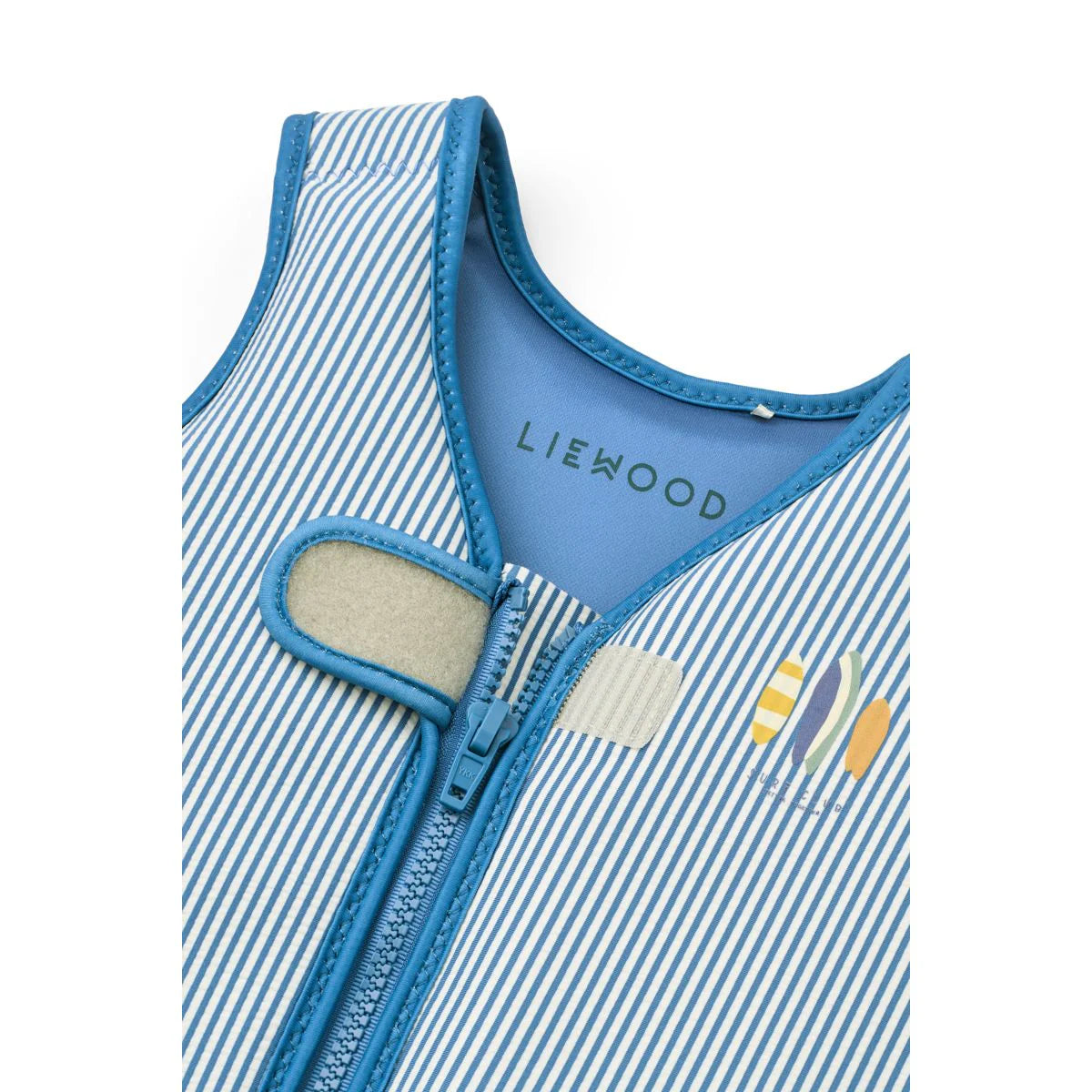 Dove Seersucker Swim Vest Liewood