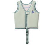 Dove Seersucker Swim Vest Liewood
