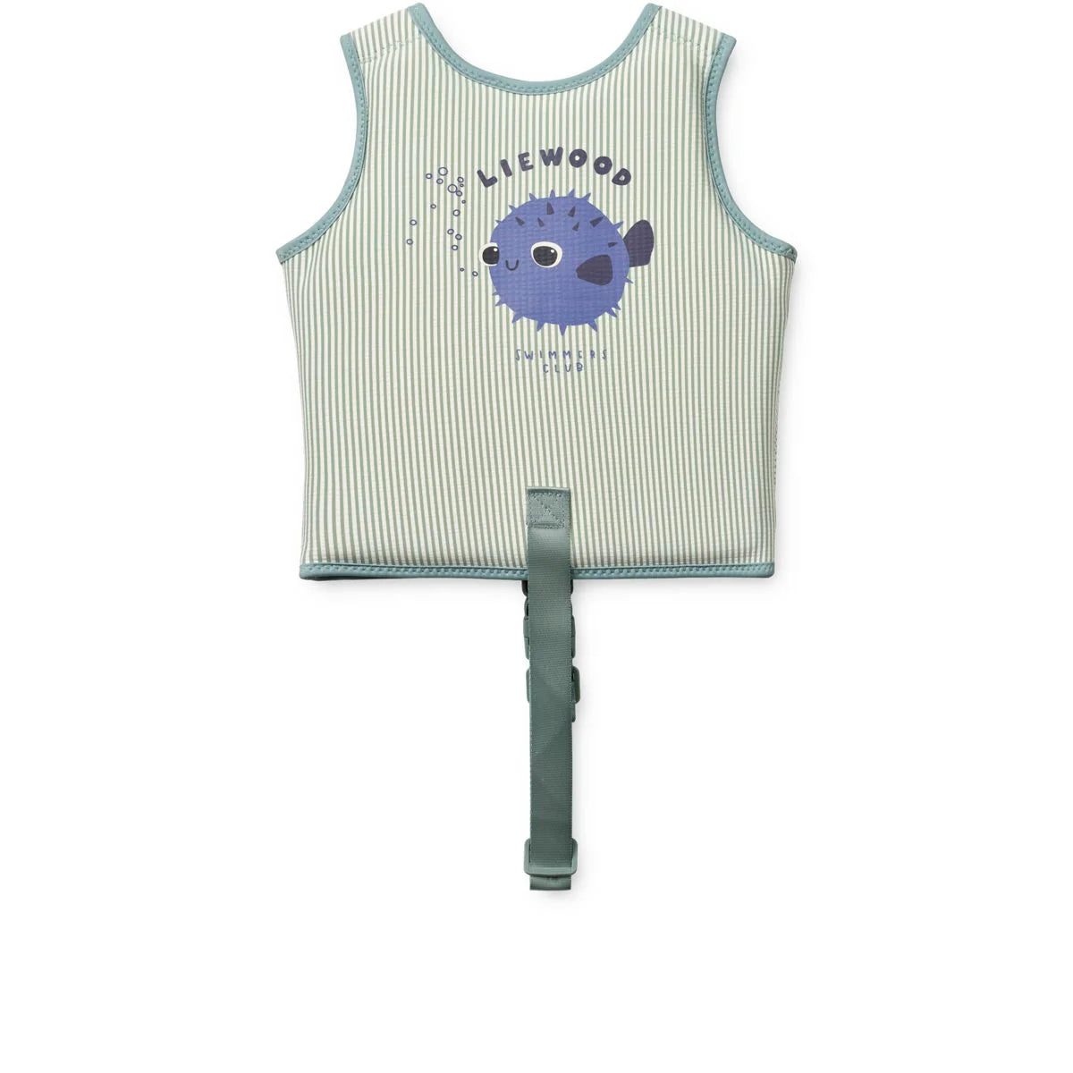 Dove Seersucker Swim Vest Liewood