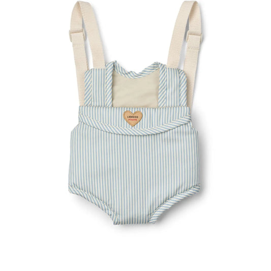 Liewood Eleanor Doll Carrier Y/D Stripe Beach Blue / Creme de la Creme
