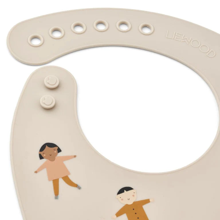 Baberos infantiles x2