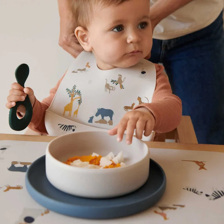 Set vajilla jungla en caja de regalo