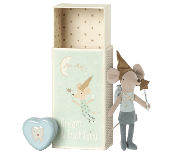 Ratones hada de los dientes con cajita