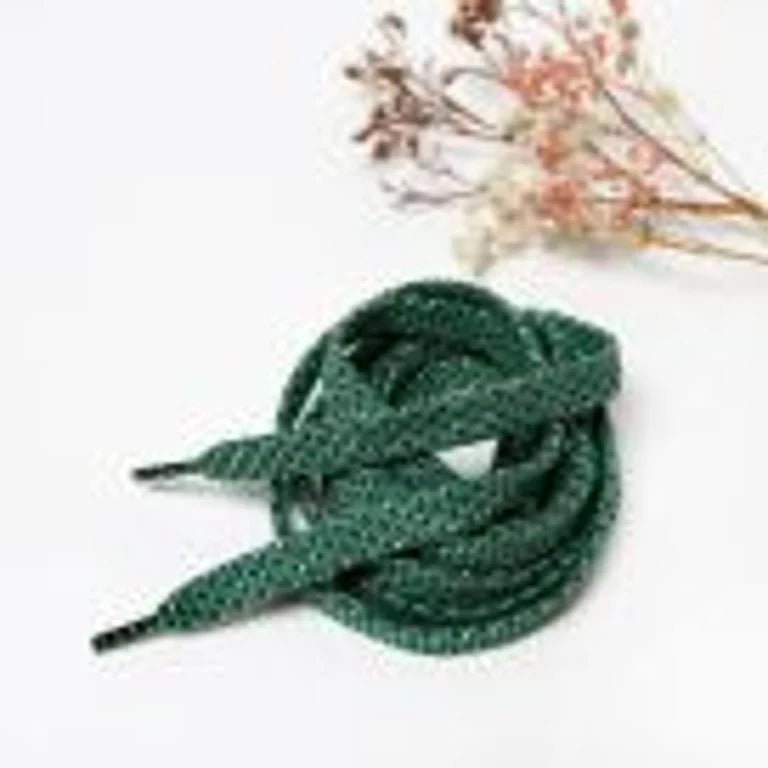 Cordones lúrex para zapatillas