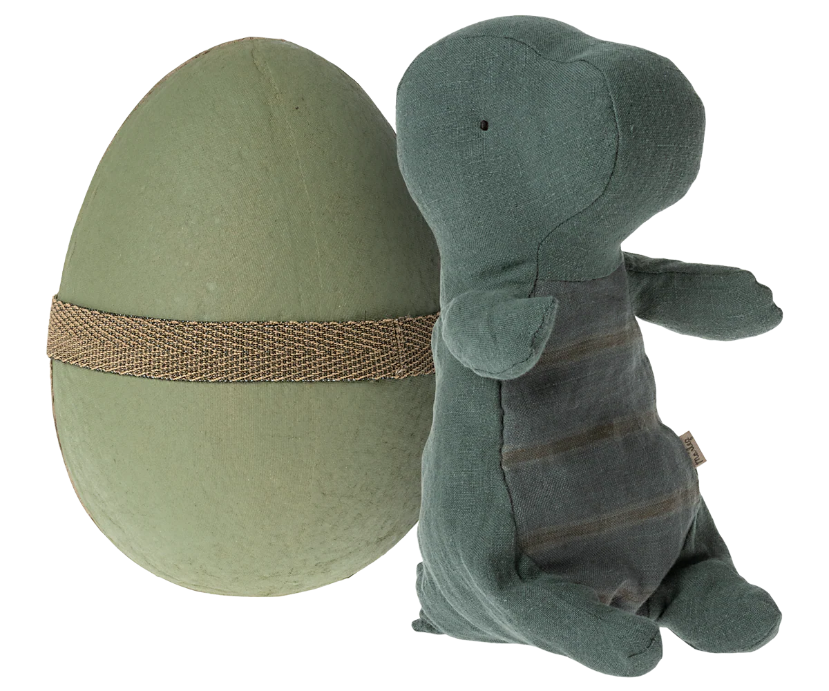 Gantosaurio en huevo, pequeño - Petróleo oscuro