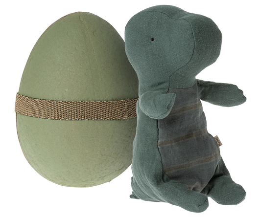 Gantosaurio en huevo, pequeño - Petróleo oscuro